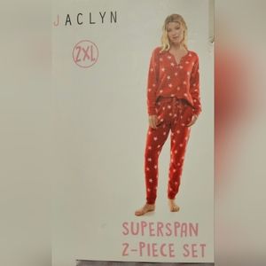 Superspan 2 piece set soft fleece Lounge set